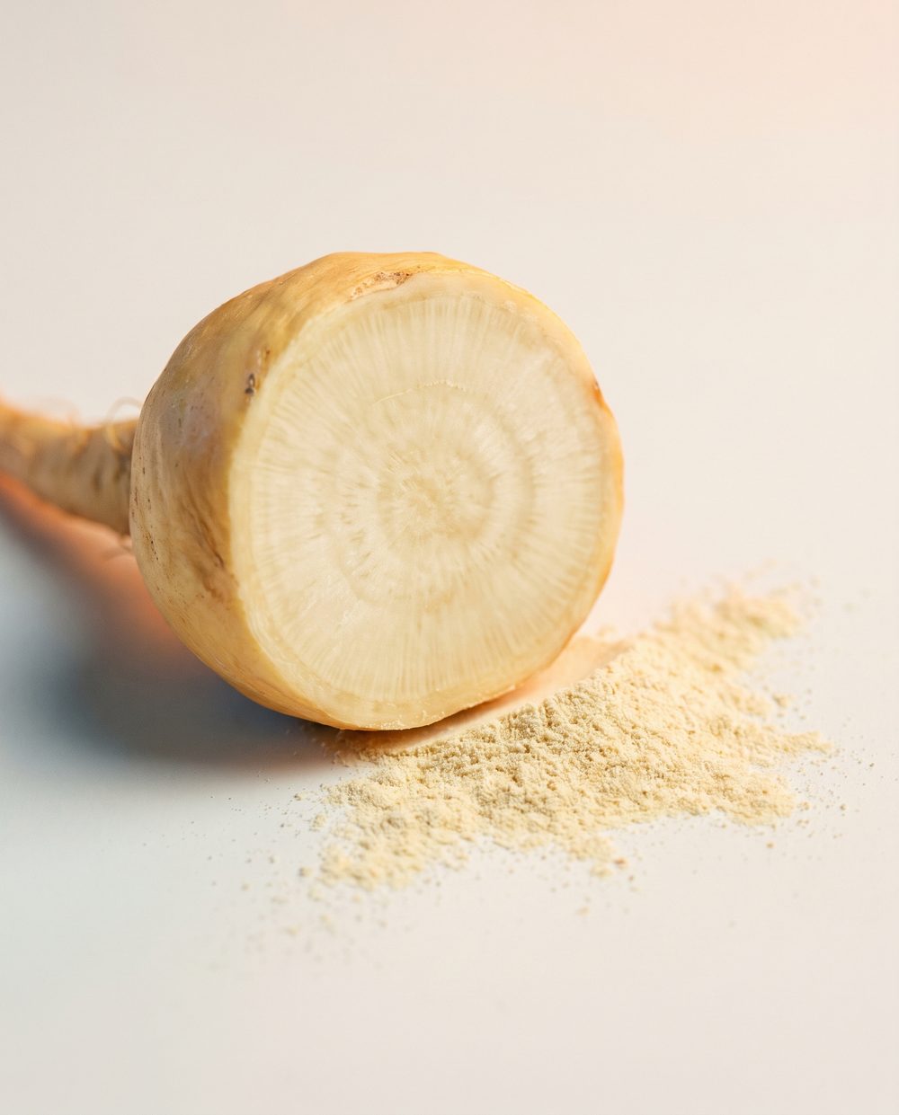 Maca, macro photograph