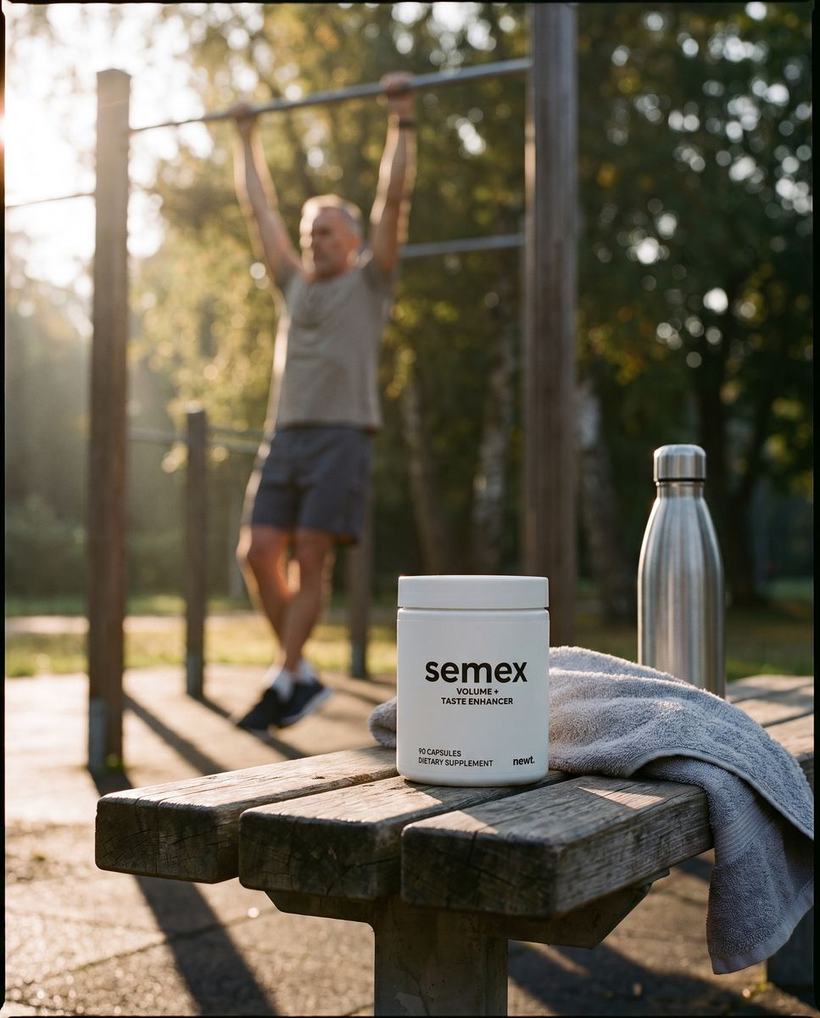 SEMEX jar at the pull-up bar