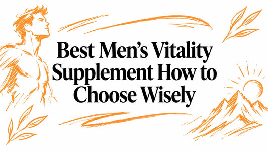 Best Men's Vitality Supplement How to Choose Wisely