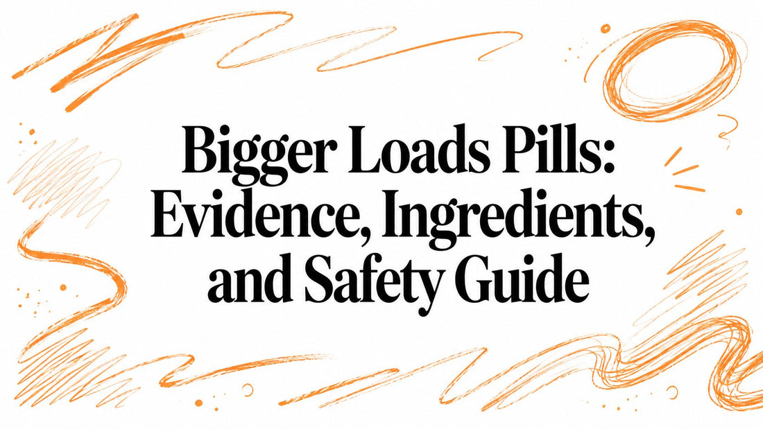 Bigger Loads Pills: Evidence, Ingredients, and Safety Guide