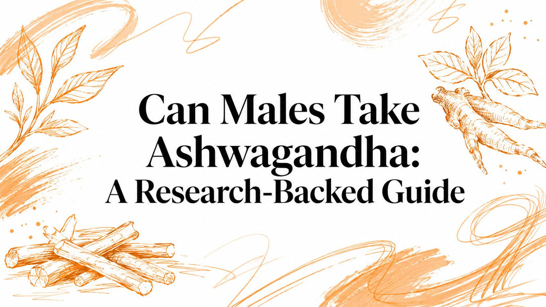 Can Males Take Ashwagandha: A Research-Backed Guide