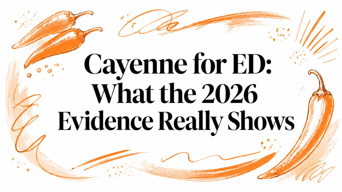Cayenne for ED: What the 2026 Evidence Really Shows