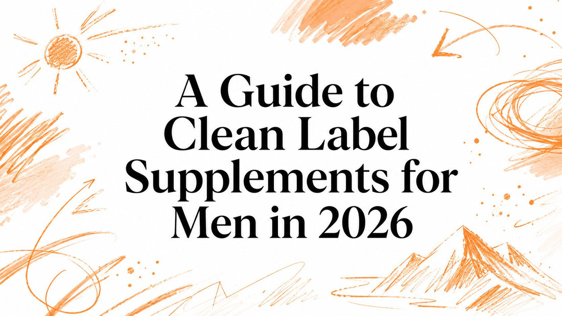 A Guide to Clean Label Supplements for Men in 2026