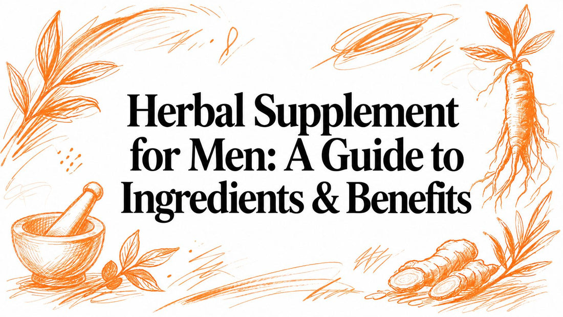 Herbal Supplement for Men: A Guide to Ingredients & Benefits
