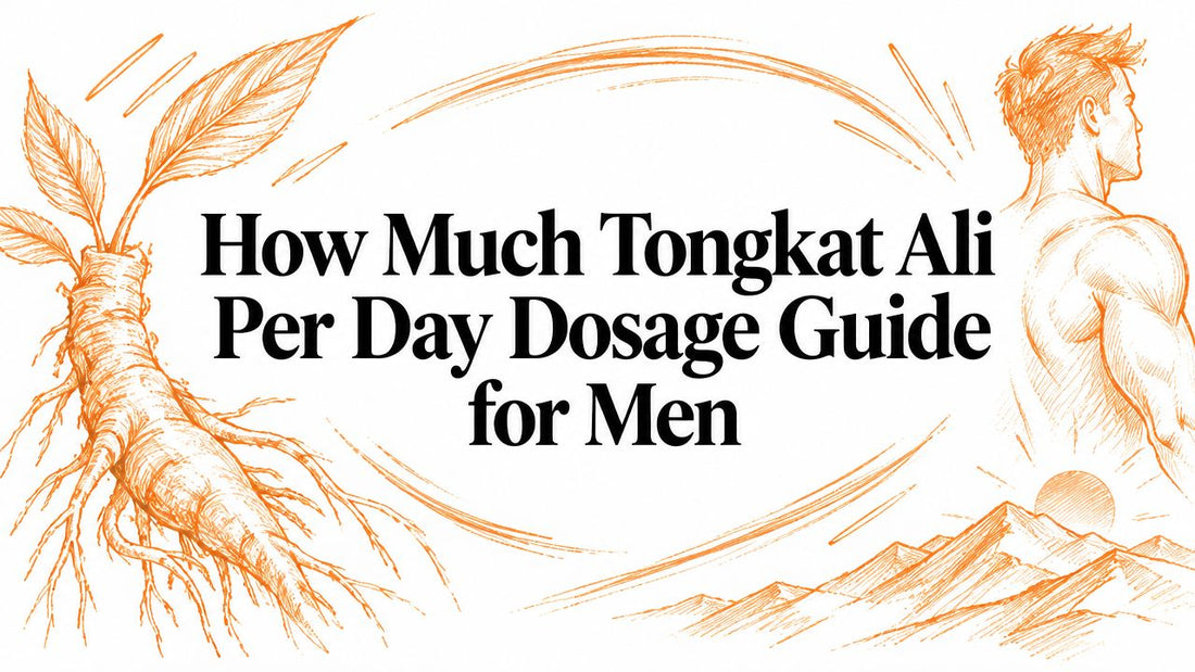 How Much Tongkat Ali Per Day Dosage Guide for Men