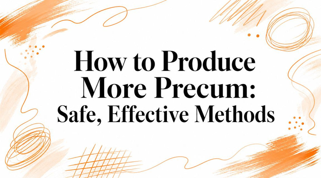 How to Produce More Precum: Safe, Effective Methods