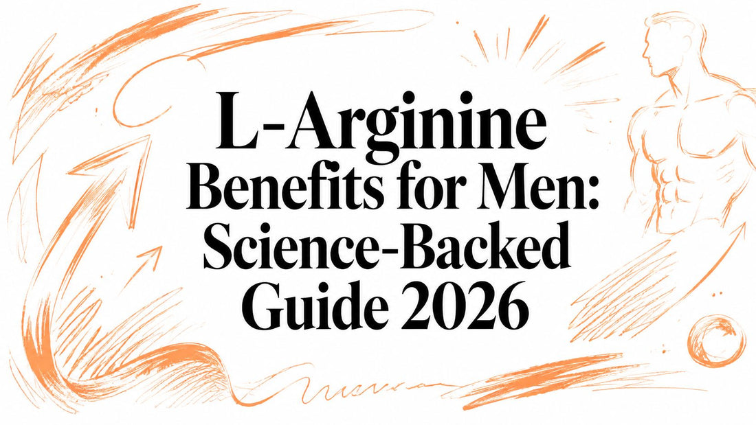 L-Arginine Benefits for Men: Science-Backed Guide 2026
