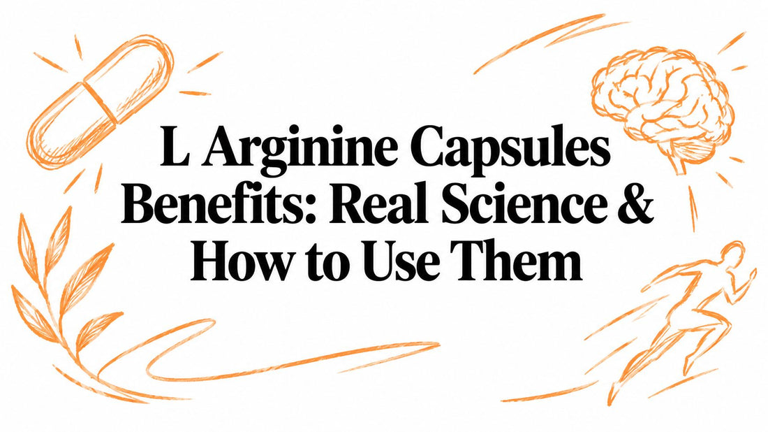 L Arginine Capsules Benefits: Real Science & How to Use Them