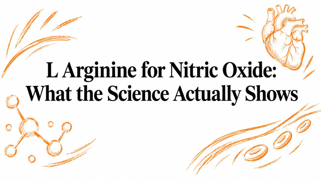 L Arginine for Nitric Oxide: What the Science Actually Shows