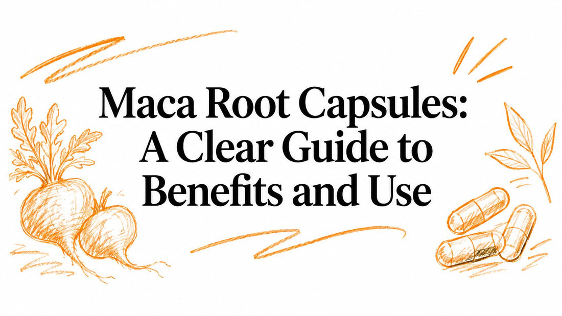 Maca Root Capsules: A Clear Guide to Benefits and Use
