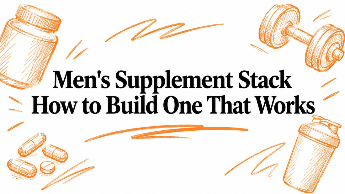Men's Supplement Stack How to Build One That Works