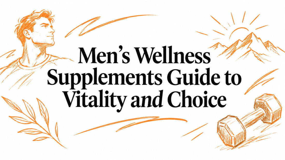 Men's Wellness Supplements Guide to Vitality and Choice
