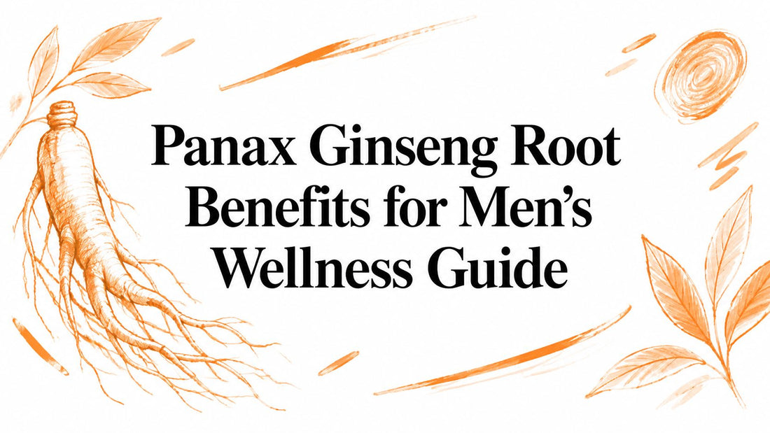 Panax Ginseng Root Benefits for Men’s Wellness Guide