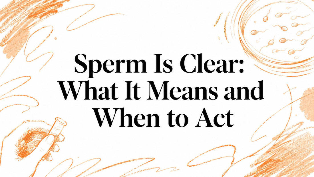 Sperm Is Clear: What It Means and When to Act
