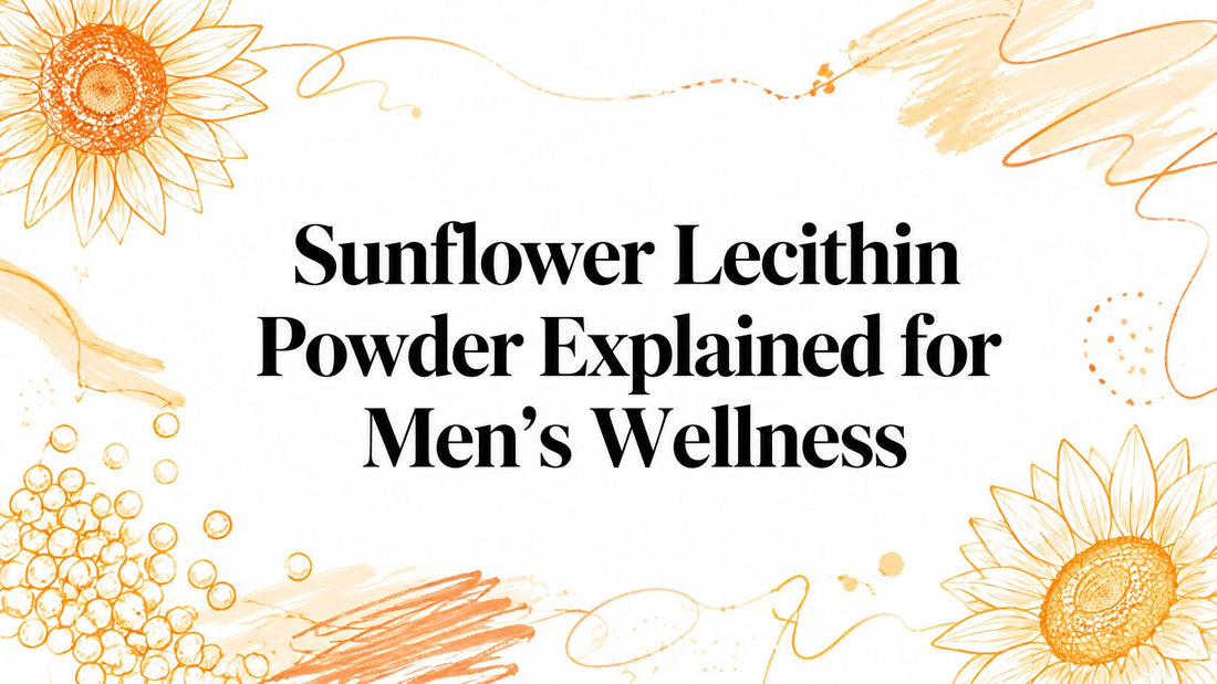 Sunflower Lecithin Powder Explained for Men's Wellness