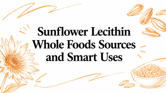 Sunflower Lecithin Whole Foods Sources and Smart Uses