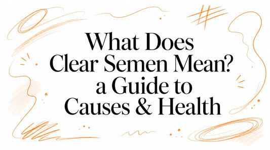 What Does Clear Semen Mean? a Guide to Causes & Health