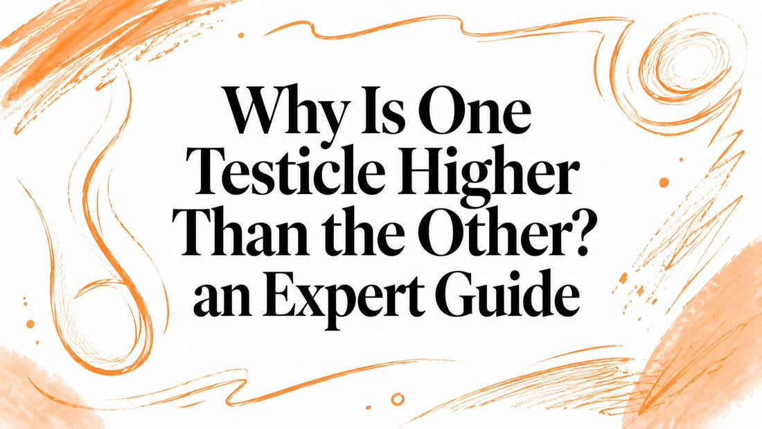 Why Is One Testicle Higher Than the Other? an Expert Guide