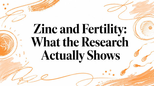 Zinc and Fertility: What the Research Actually Shows