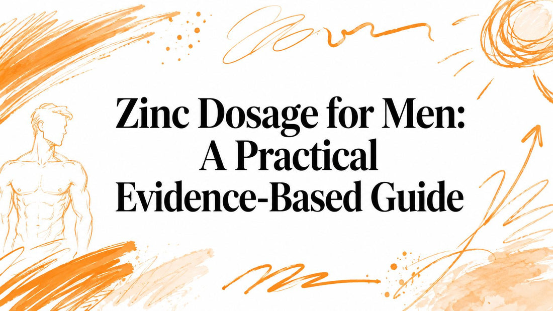 Zinc Dosage for Men: A Practical Evidence-Based Guide